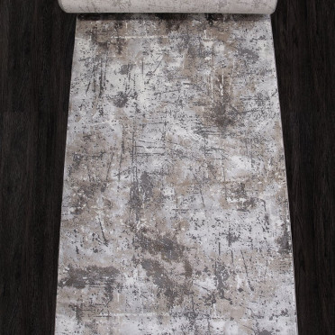 Ковер 3433 - GRAY-BEIGE - Дорожка - коллекция GRAFF