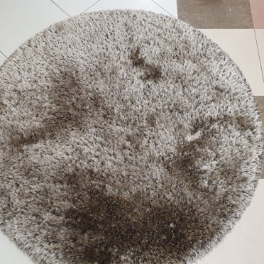 Бельгийский ковер Rhapsody 2501-607 Круглый длинноворсовый пушистый