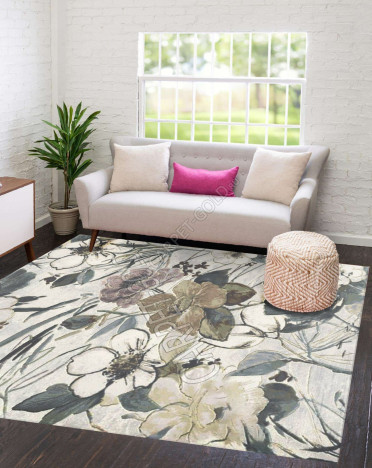 Ковер бельгийский 635286747 Argentum Platinum (PP Heatset Высокоплотный)