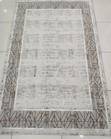 Ковер турецкий 4947A Elegance (Полиэстер, бежевый)