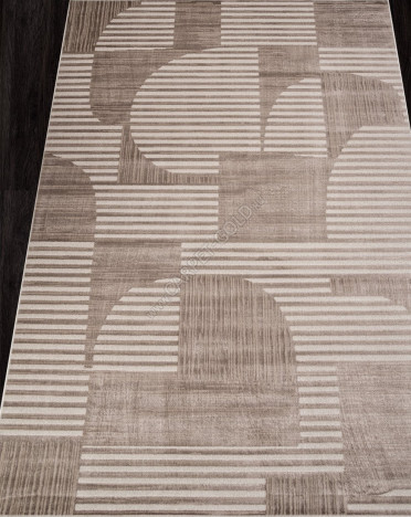 Ковер российский F440 DIOS (PP Heatset Высокоплотный, бежевый)