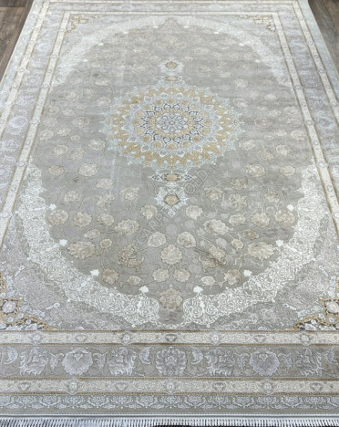 Иранский ковер Iran PLATINUM G373 (Бамбуковый шелк, серый)