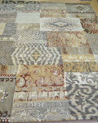 Ковер бельгийский 792924848 Sundance Sunset (PP Heatset Высокоплотный, бежевый, коричневый)