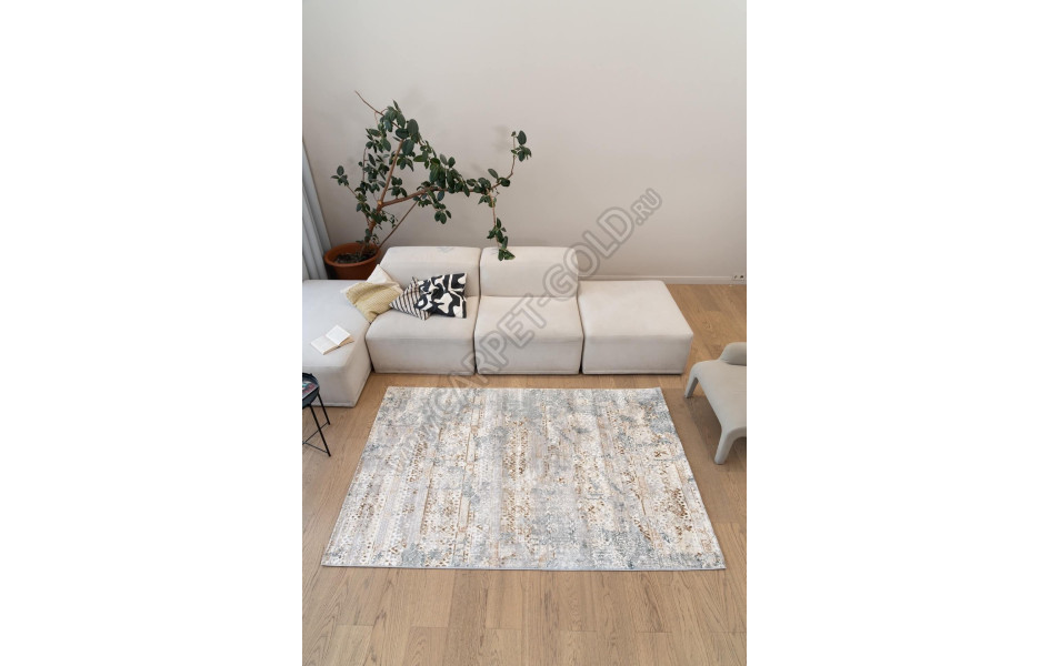 D057A_CREAM SHIRINK / BLUE FDY Белла